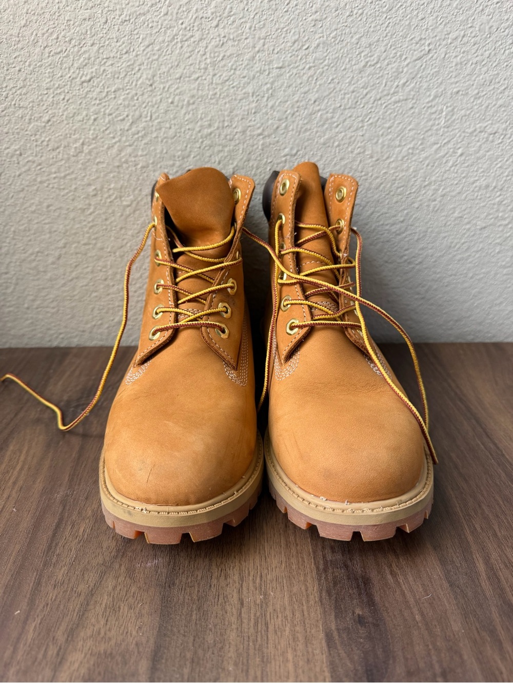 Timberland Wheat Lace-Up Work Boots